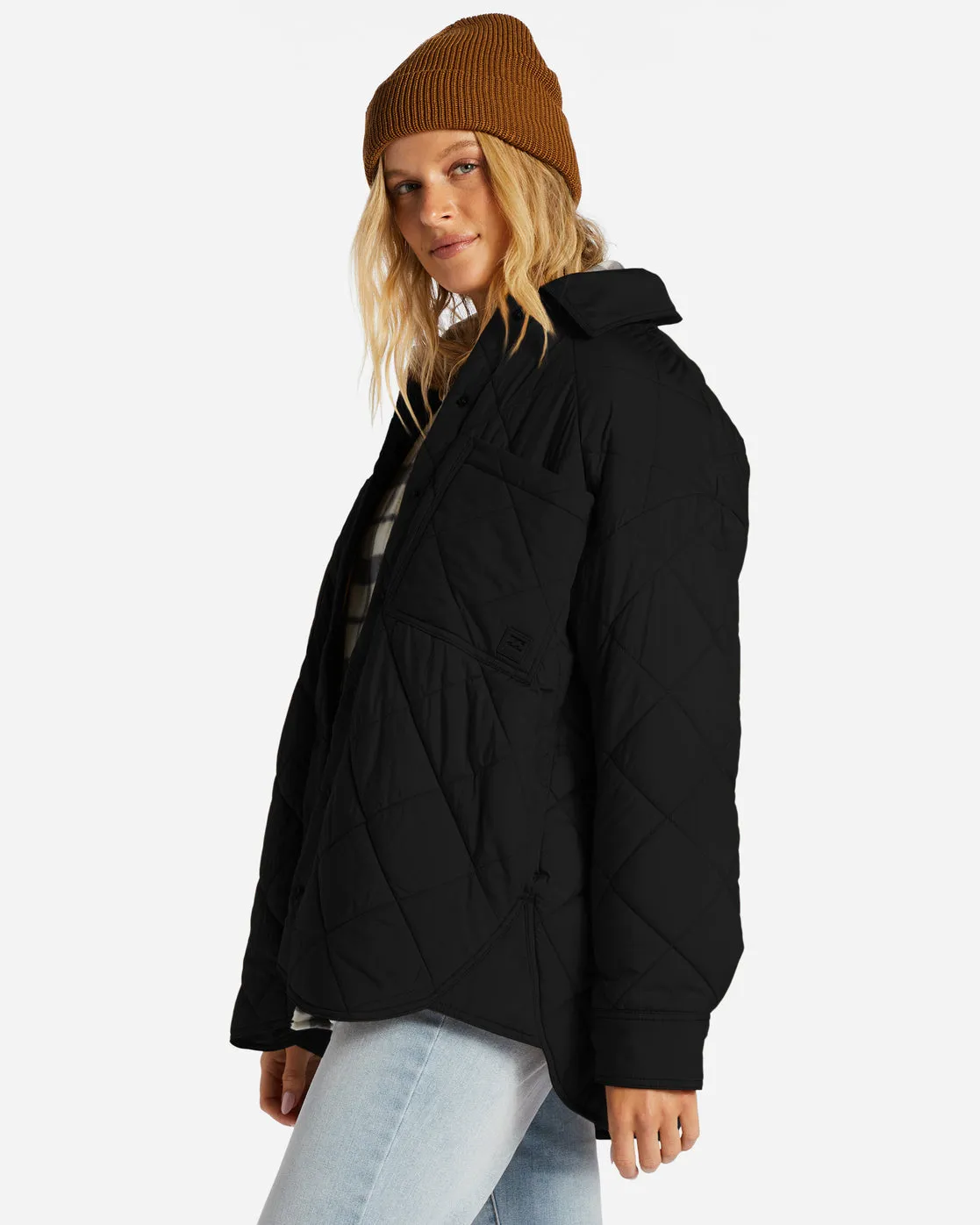 Women's Transport Shacket Snap Front Overshirt