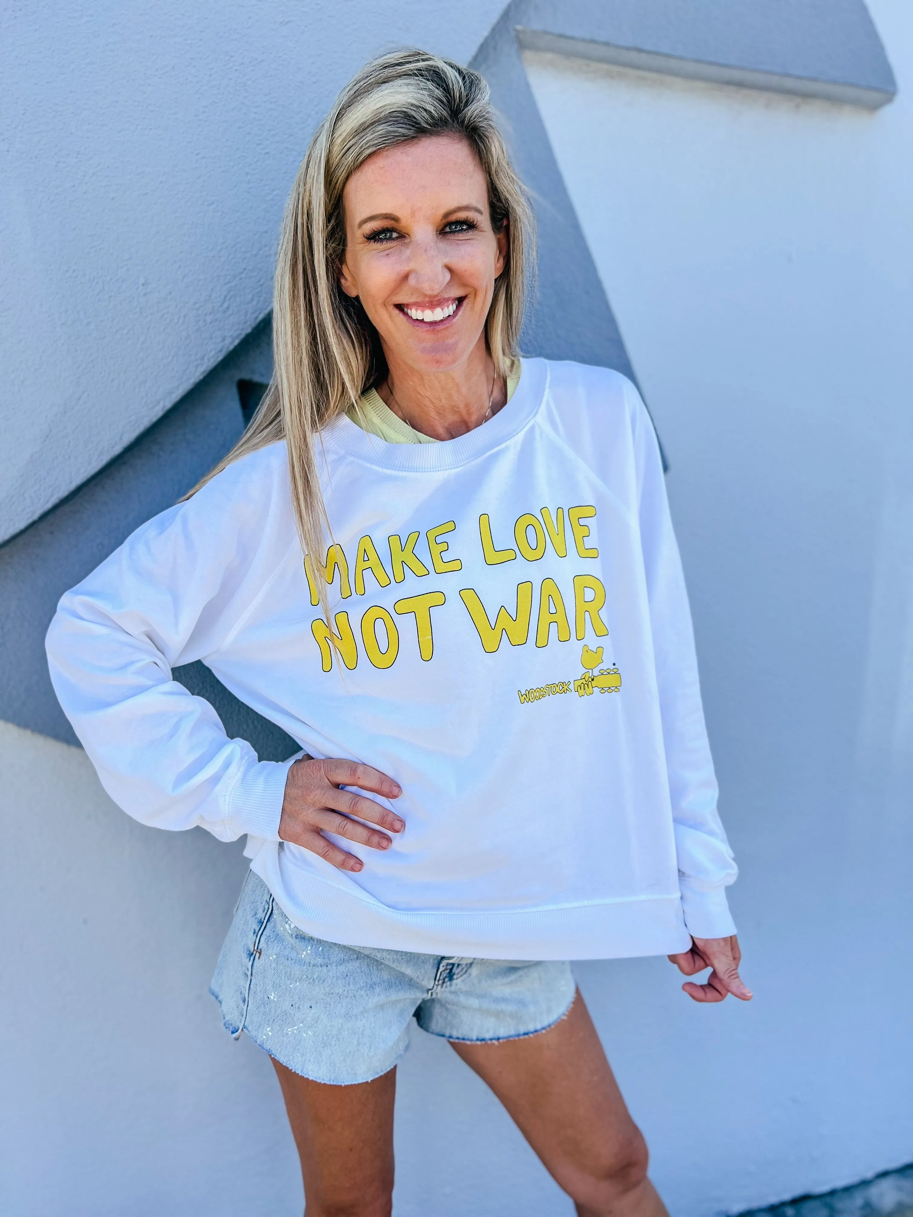 Woodstock Graphic Sweatshirt {Recycled Karma}