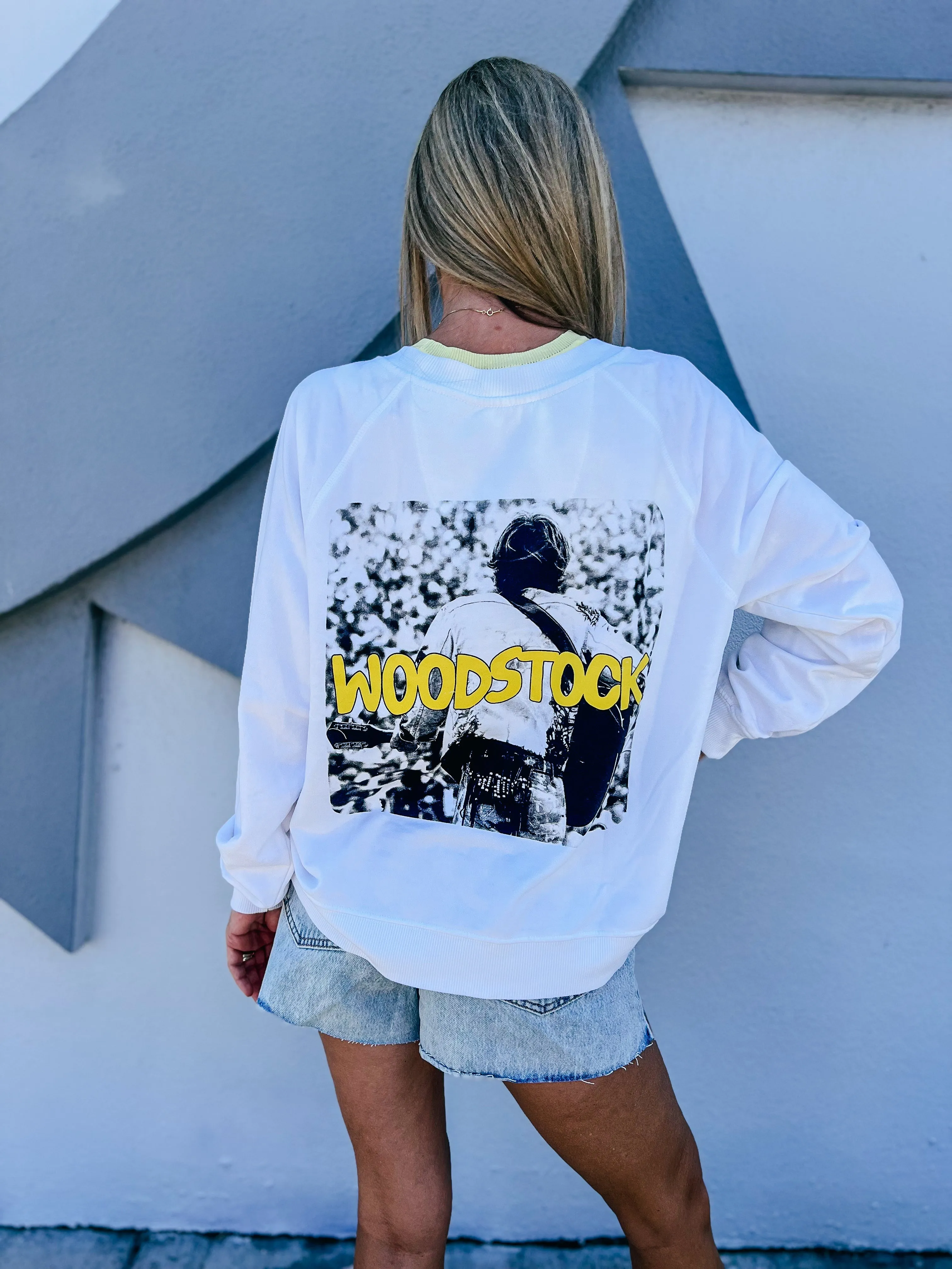 Woodstock Graphic Sweatshirt {Recycled Karma}