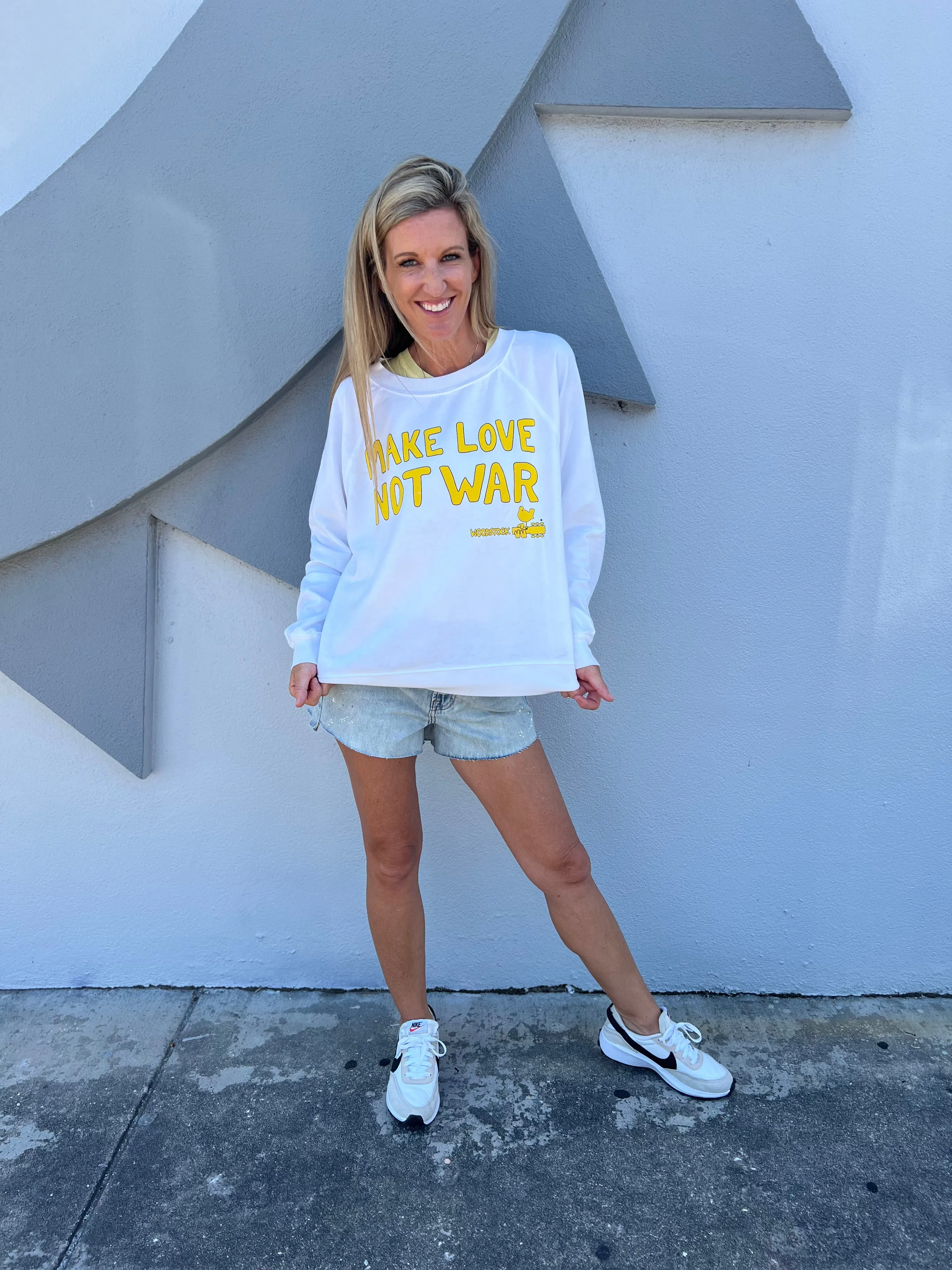 Woodstock Graphic Sweatshirt {Recycled Karma}