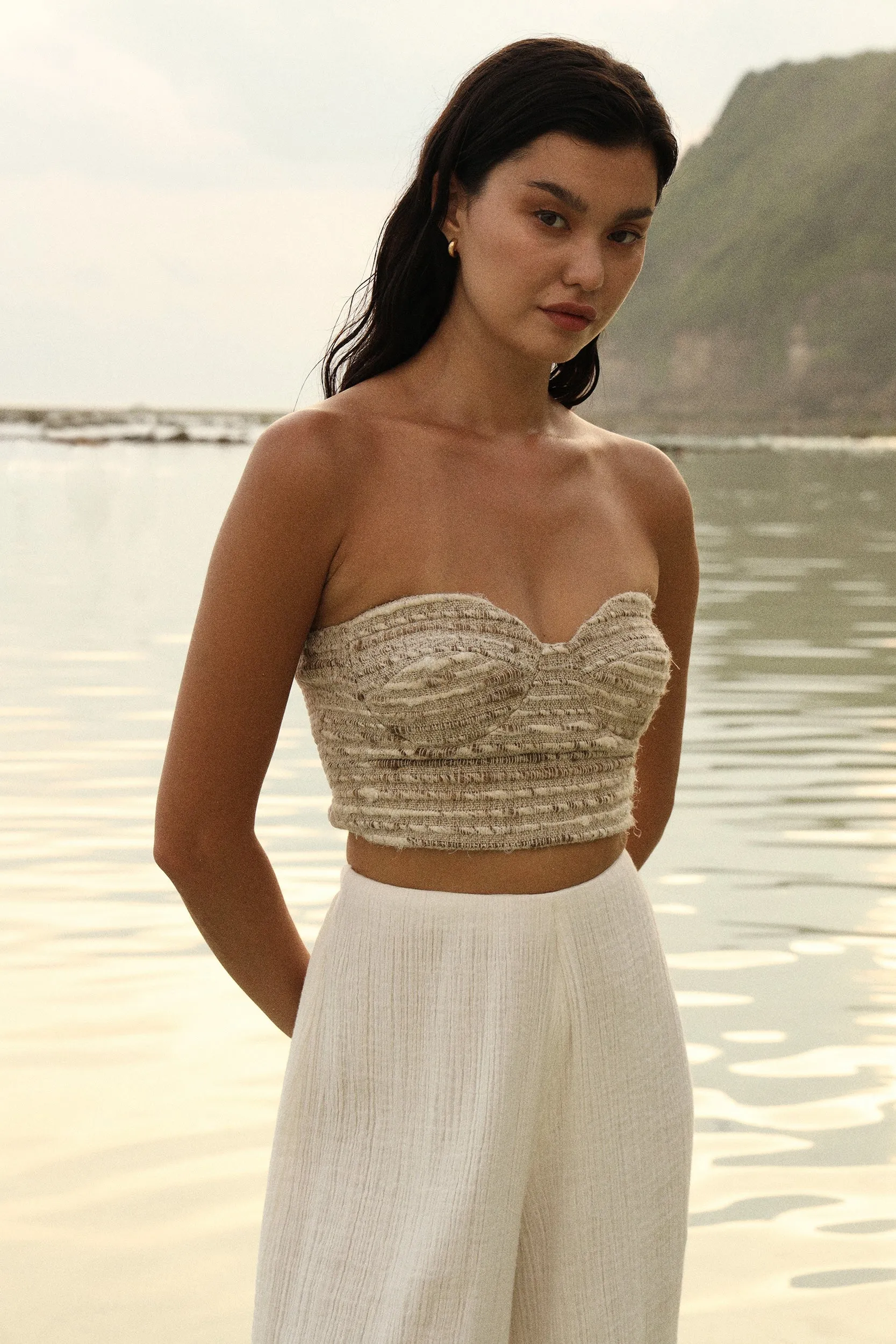Zanzibar Crop Bandeau (Natural)