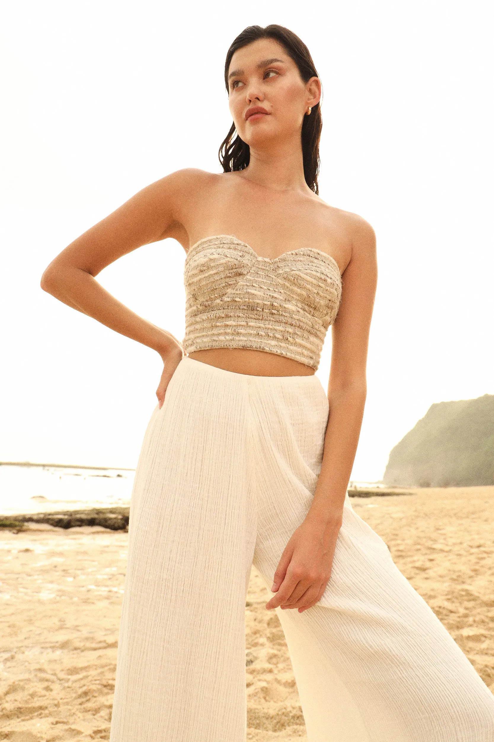 Zanzibar Crop Bandeau (Natural)