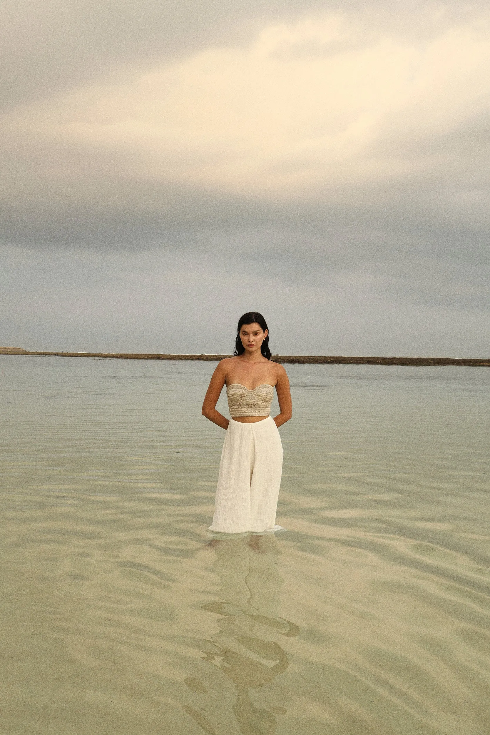 Zanzibar Crop Bandeau (Natural)