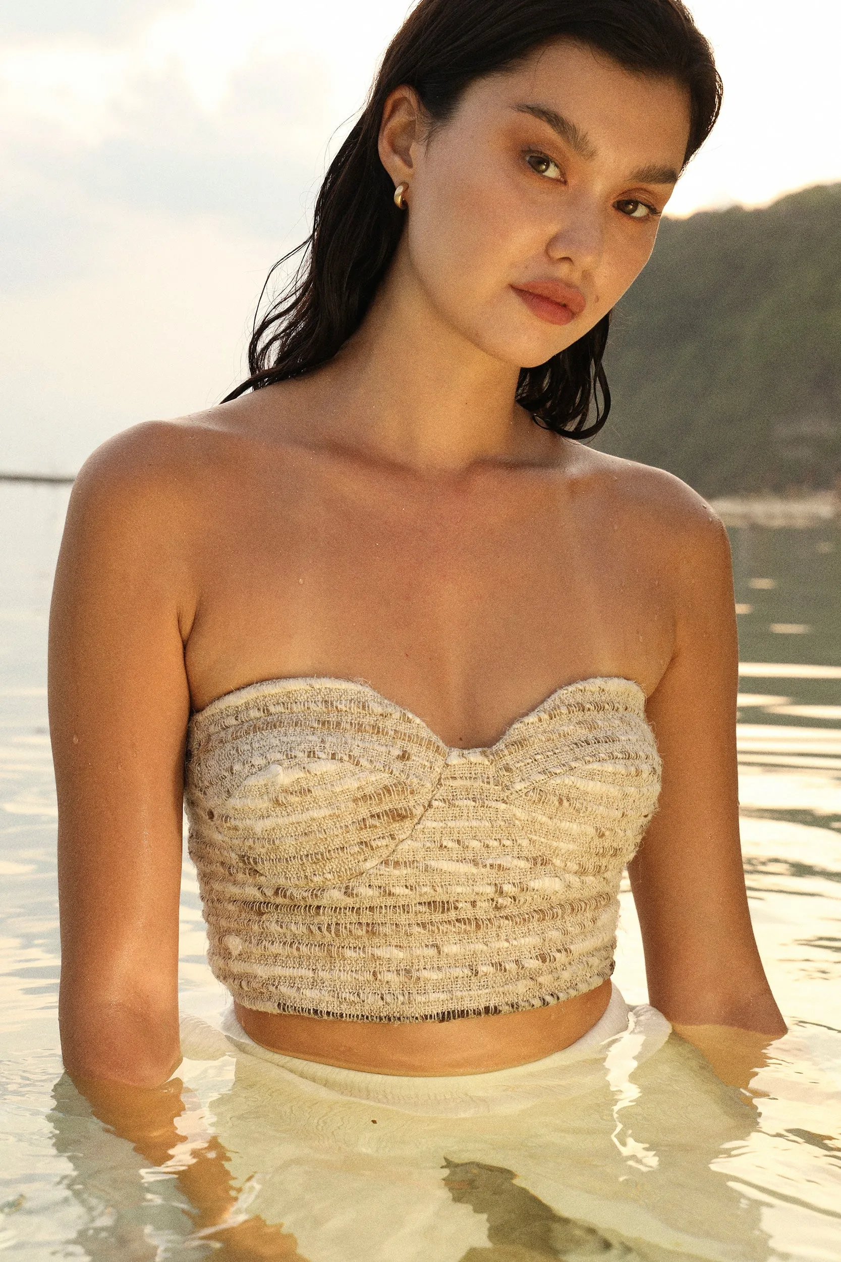 Zanzibar Crop Bandeau (Natural)